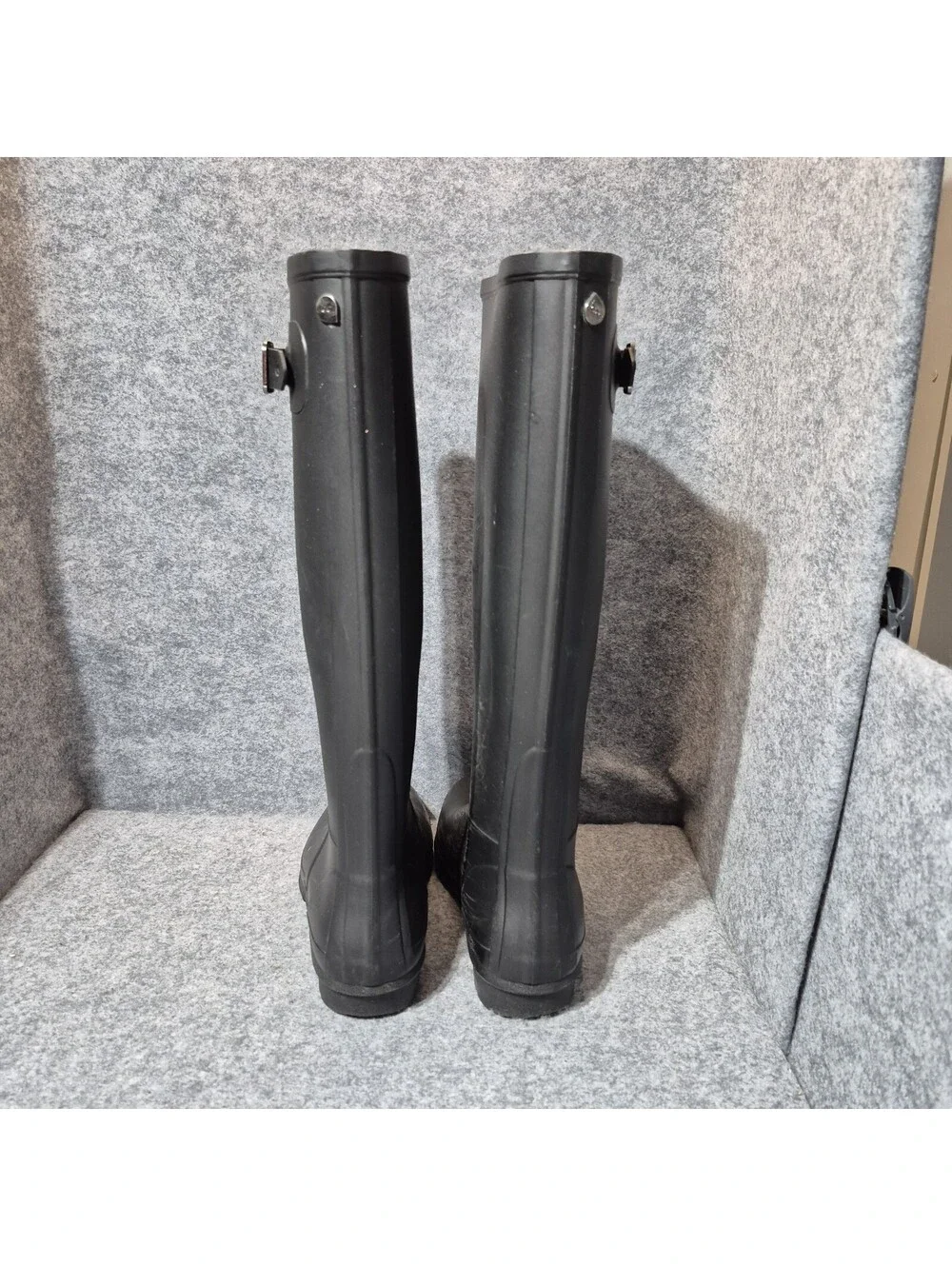 Igor Black Tall Rain Boots Women’s US 6 Waterproof Rubber Made in Spain